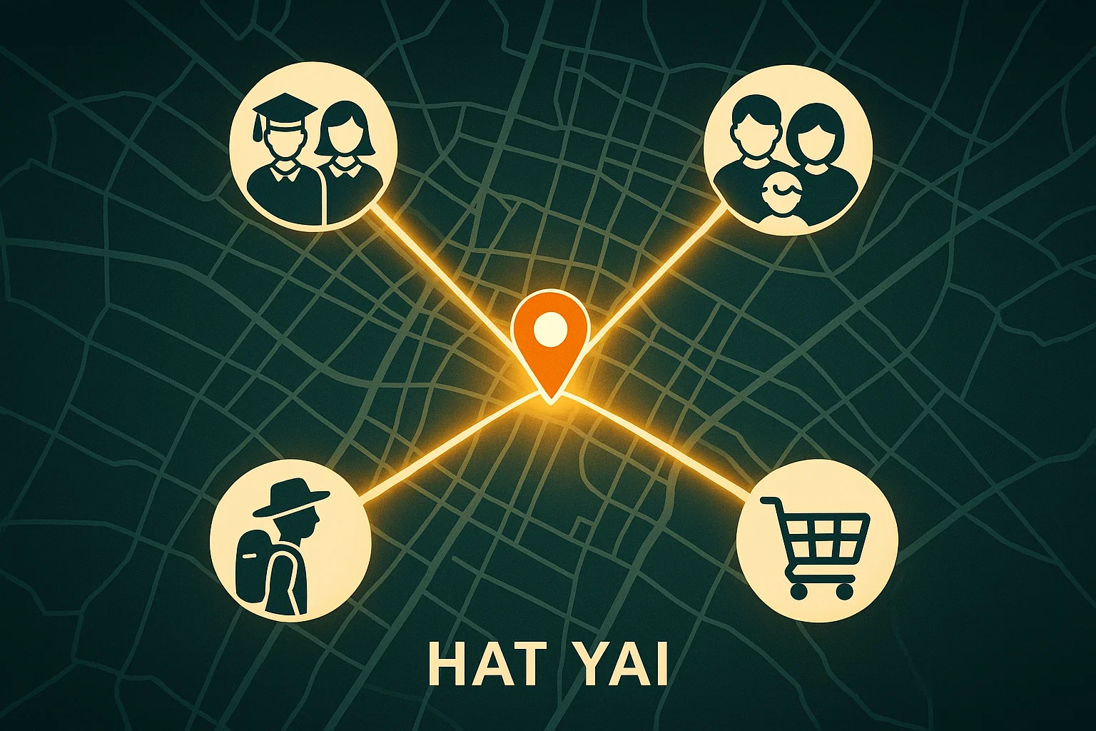 ภาพแสดงการเข้าถึงกลุ่มเป้าหมาย