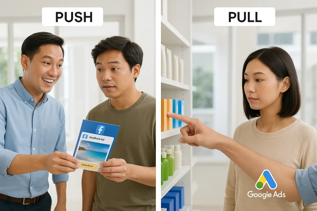 Facebook Ads vs Google Ads