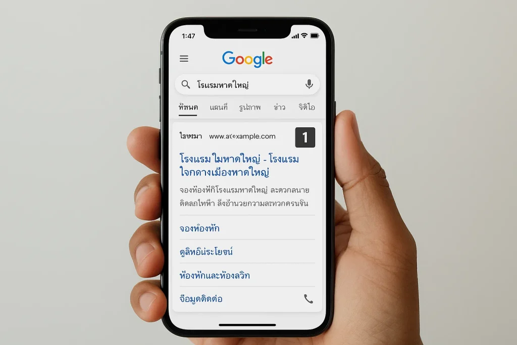 รับทำโฆษณา Google Adwords
