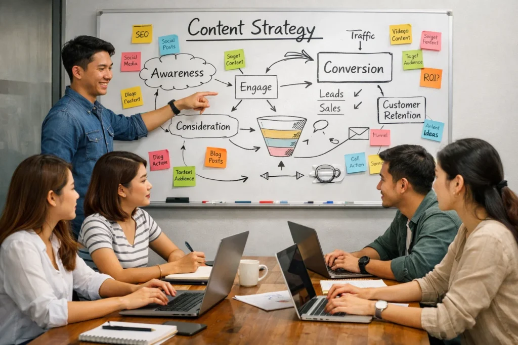 บริการรับทำ Content Marketing สำหรับผู้บริหาร