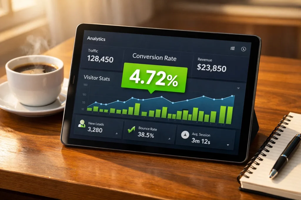 ผลลัพธ์ Conversion Rate 4.72% จากการใช้ บริการรับทำ Content Marketing ควบคู่ Adaptive SEO