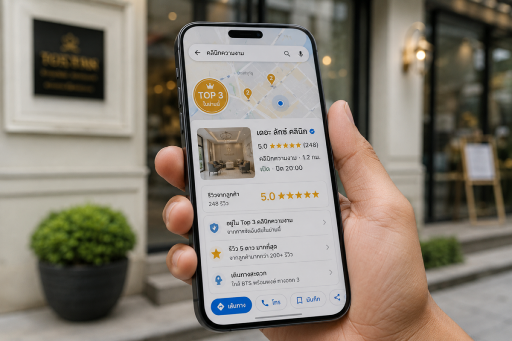 ปรับแต่ง Google Business Profile และระบบหลังบ้านด้วยกลยุทธ์ Local SEO