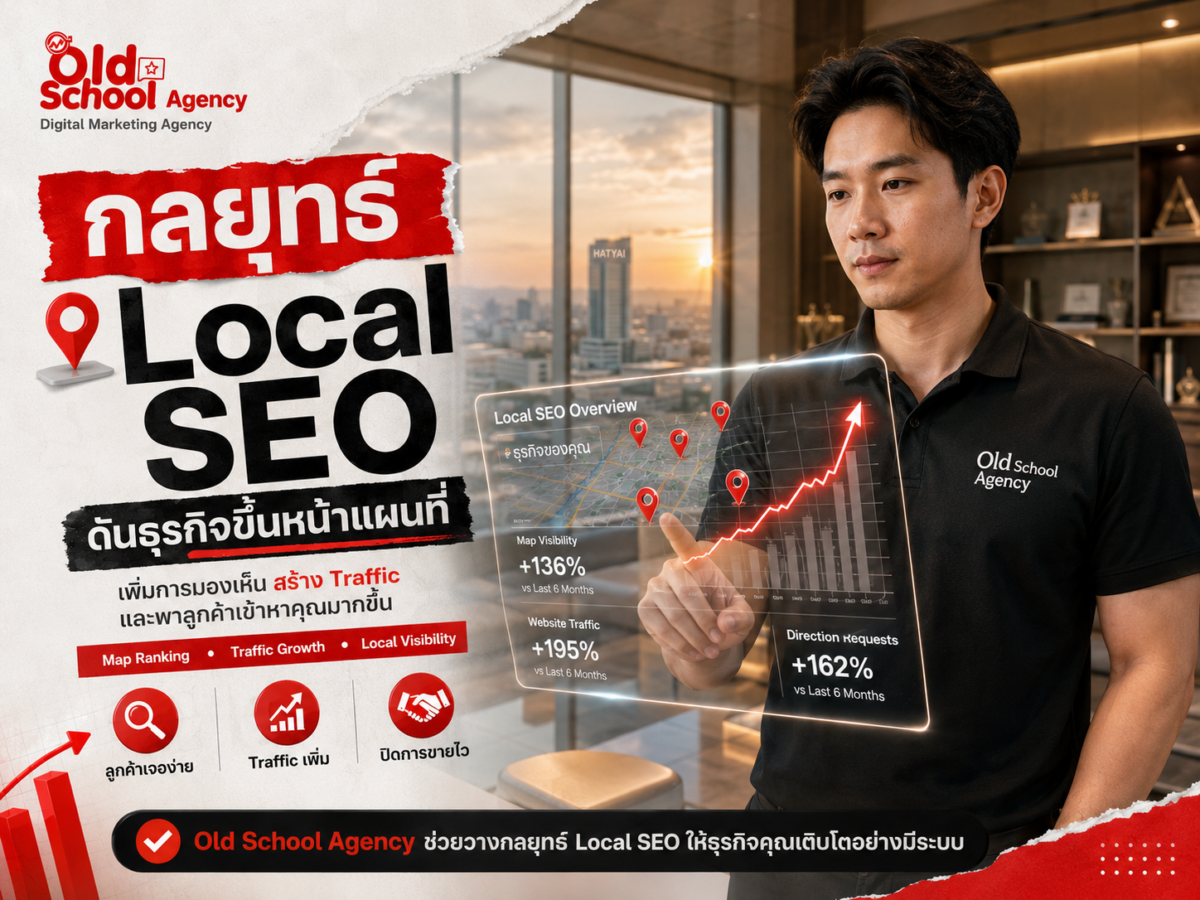 ทีมงานวิเคราะห์ข้อมูล บริการรับทำ Local seo ดันยอดขายหน้าร้าน