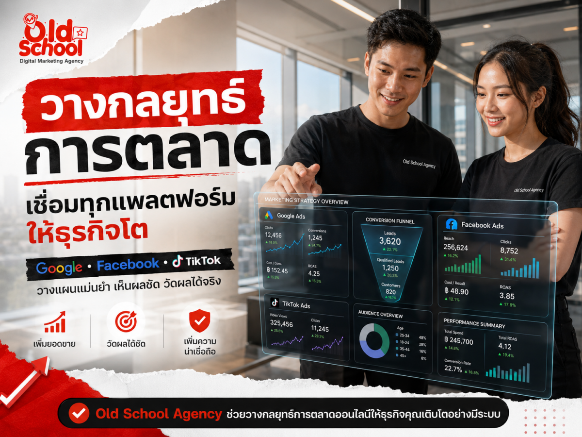 รับทำการตลาดออนไลน์ครบวงจร หาดใหญ่ ครอบคลุมทุกแพลตฟอร์มออนไลน์