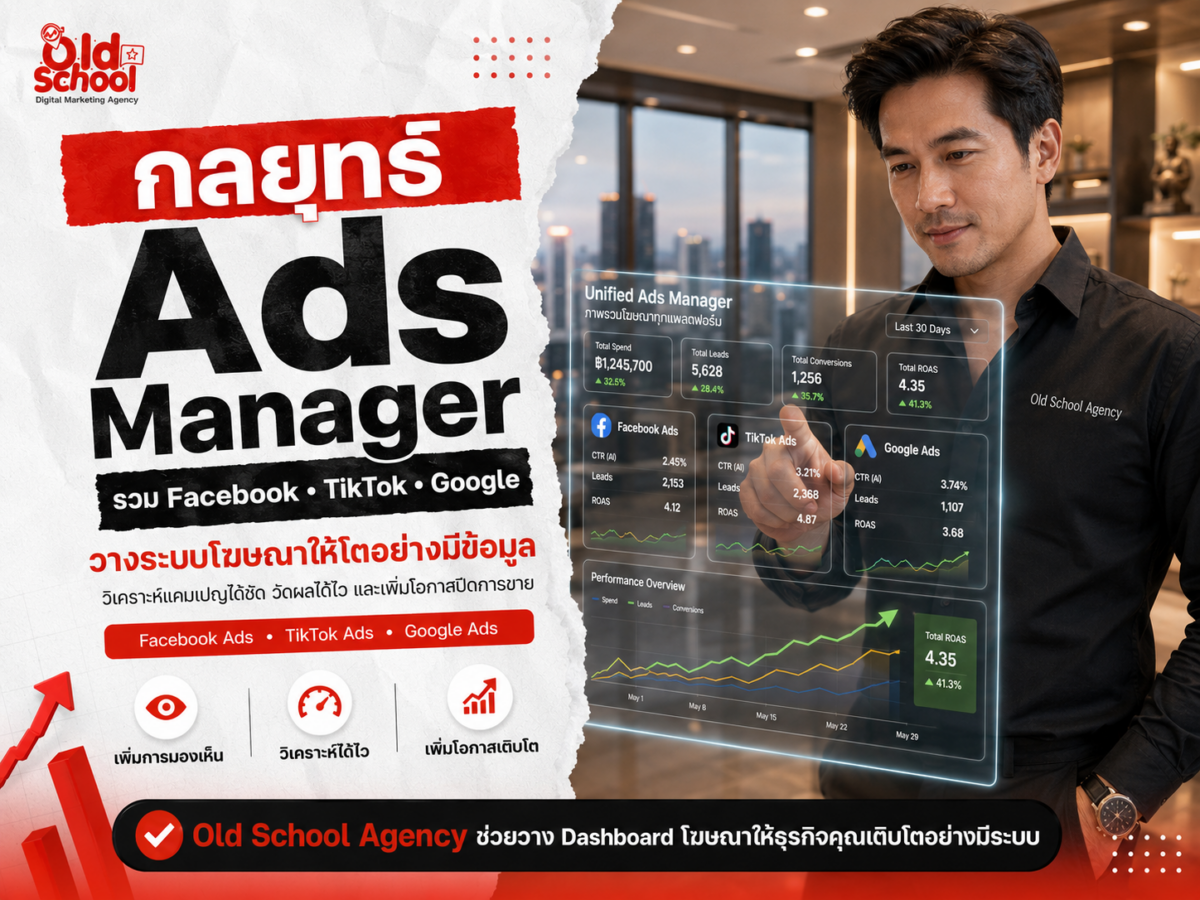ทีมงานมืออาชีพ บริการรับยิงแอด วิเคราะห์ข้อมูลแคมเปญระดับประเทศ